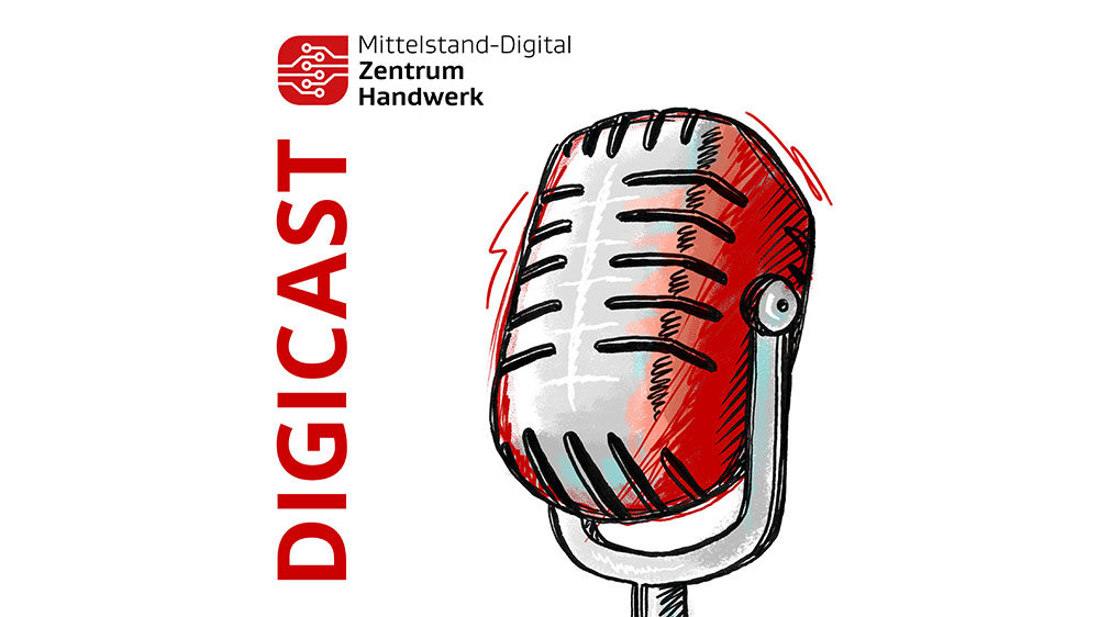 Logo des Podcasts DigiCast